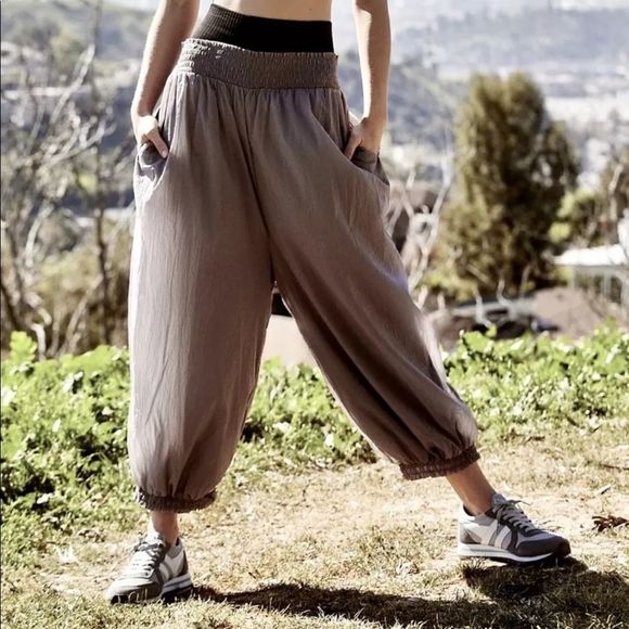 Free People Jogger Slouchy My Way Lined Nylon
